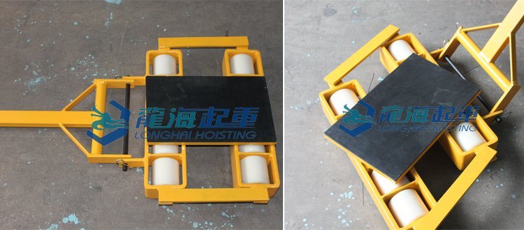 齒輪轉向搬運小坦克實物圖