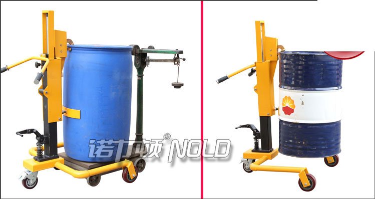 腳踏式液壓油桶車 DT350A 腳踏式液壓油桶車 DT350A