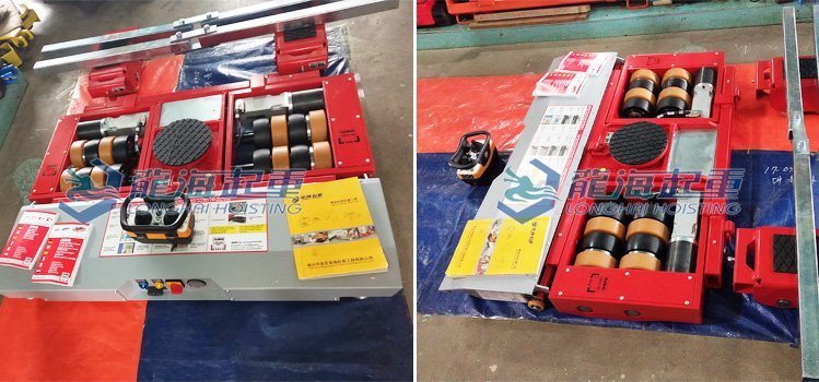 30噸電動(dòng)搬運(yùn)小坦克實(shí)拍圖