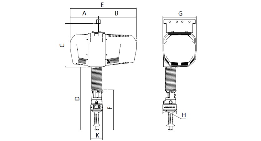 電動平衡器尺寸