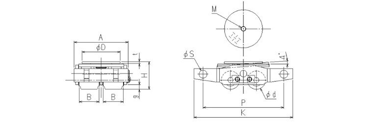TIRROLLER WBS型搬運(yùn)小坦克,WBS型搬運(yùn)小坦克尺寸圖
