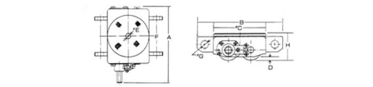 AL DUW R 搬運小坦克尺寸圖 AL DUW R 搬運小坦克尺寸圖