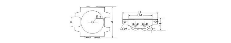 AL-DUW型DAIKI搬運小坦克,AL-DUW型搬運小坦克尺寸圖
