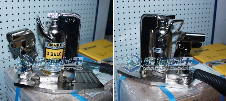 長趾無塵型爪式千斤頂實(shí)物圖